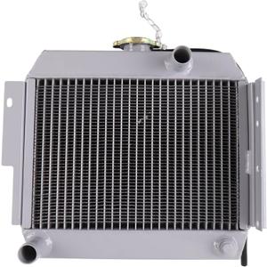 Water Tank Radiator AM116381 AM116382 VGA1097 1406-6365 Compatible with John Deere 4X2 6X4 Military Gators Trail Gators Green Trail Worksite