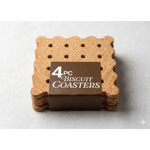 3 Pack Set Biscuit Coasters