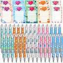 Geyoga 60 Pcs Funny CNA Week Gifts Bulk 2026 Nurse Notepads with Pens Mini Sticky Notes Ballpoint Pens Nurse Appreciation Gifts for Certified Pharmacy Medical Assistant Office Work(Vibrant)