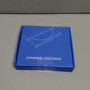 7 in 1 External DVD Drive, External CD/DVD Drive for Laptop USB 3.0 & Type-C, Portable CD/DVD +/-RW Disk Drive, CD/DVD Burner CD ROM External Drive for Laptop Desktop PC Windows 10/11 XP Mac Linux