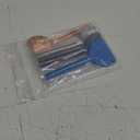 4PCS Toothpaste Squeezer,Tube Squeezer, Metal Tube Presser Tube Roller Tube Wringer Keys Dispenser Roller for Toothpaste Cosmetic Oil Cream Paint Squeezer(4 Color)