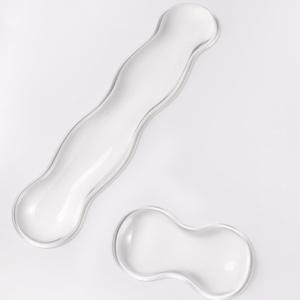 Sumgsn Silicone Gel Keyboard & Mouse Wrist Rest Set, White Cool Soft Ergonomic Wrist Rest, Relax Your Wrist, for Laptop Computer Office & Home