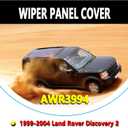 Windshield Cowl Compatible with 1999-2004 Land Rover Discovery II 2 Front Windshield Wiper Panel Cover Replacement for JAK000010PMA AWR3994 Painted Black Plastic Molding Trim Grille