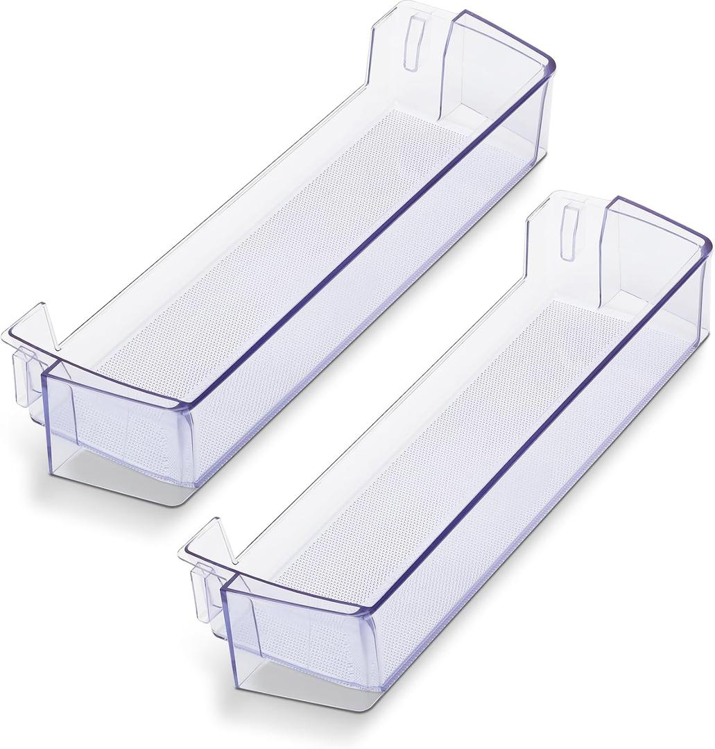 DA63-08645A Door Shelf Bin (OEM) Compatible with samsung RT18M6215SG, RT18M6215SR, etc, Part Number: PD00044855,4864777, AP6241328, PS12082570, EAP12082570,2pc