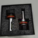 SEALIGHT LED Bulbs for Turn Signal/Reverse/Brake Tail Light, SuperBright 6000K White, 1:1 Size Plug-N-Play Design, Canbus Eror Free AntiHyper Flashing, Pack of 2