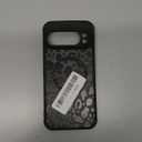 AIGOMARA Case for Google Pixel 10 Pro [Compatible with MagSafe] Black Leopard Pattern Design for Women Girls Men Soft TPU Bumper Hard PC Back Anti-Fall Shockproof Protective Slim Cover