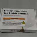 BATTERY OPERATED TEA LIGHTS CANDLES