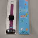 Smart Watch for Kids No APP/Phone Needed, HD Touch Screen Fitness Tracker with Heart Rate, Sleep Monitor, IP68 Waterproof Smartwatches with Pedometer, Alarm Clock, Gifts for Kids Ages 4-12 (Purple)