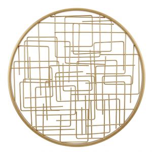 20in. Golf Crosshair Round Metal Decor