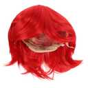 FRCOLOR Short Cosplay Wig Comfortable High Temperature for Easy Role Playing at Conventions for Unique Character Looks and Funny Party Wigs