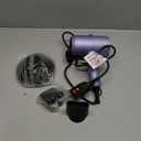 slopehill Professional Ionic Hair Dryer, Powerful 1800W Fast Drying Low Noise Blow Dryer with 2 Concentrator Nozzle 1 Diffuser Attachments for Home Salon Travel (Lavender)