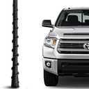 Jamscar Short Antenna Compatible for Toyota Tundra Accessories 2000-2025, 7" Flexible Rubber Pickup Truck Radio Antenna Replacement, for Optimized AM FM Signal Reception