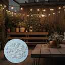 Honoson 30 Pieces 1/4 Wedge Base 12V 5W Bulb Clear Krypton Light Bulb for Landscape, RV and Cabinet Lighting