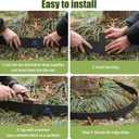 33ft. Metal Landscape Edging 5 inch(2.5" Above Ground,2.5" Below Ground)
