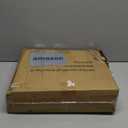 RooTrimmer 3.15 inch (8CM) Square Nursery Pots 100 pcs, Sturdy Seedlings Trays 5 Pcs, Seeds Starter Germination Tray, Microgreening Planter Nursery Propagation 5 Sets