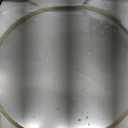 Round Golden Bathroom Mirror