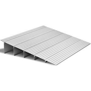 VEVOR Door Threshold Ramp, 5 inch Rise, Aluminum Alloy Threshold Ramp Rated 800 lbs Load Capacity, Handicap Ramps for Home Steps for Wheelchair, Scooters, Power Chairs, Walkers, Bicycle, Tricycle