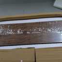 QEEIG Extra Long Floating Shelves for Wall (Brown, Set of 2, 47.2")