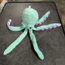 Large Squeaky Dog Toys- Plush Dog Toys with Soft Fabric for Small, Medium, and Large Dogs Daily Companionship, Training Reward Gift (Green)