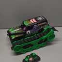 Monster Jam, Official Grave Digger Trax All-Terrain Remote Control Outdoor Vehicle, 1:15 Scale, Kids Toys for Boys and Girls Ages 4 and Up
