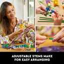 LEGO Botanicals Artificial Wildflower Bouquet - Fake Indoor Flowers Building Set for Home, Kitchen, Desk Decoration, Adults Ages 18+ - Gift for Birthdays - 10313
