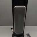 Comfort Zone 30-Inch Oscillating Tower Space Heater with Remote Control 1500W High Velocity Ceramic Heater, Digital LCD Thermostat, 12-Hour Timer, ECO Mode, Safety Tip-Over & Overheat Protection