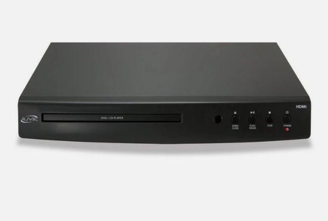 iLive DVD Player with HDMI Conversion, DH300BI, Black