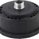 Air Compressor Muffler Noise Reducer 3/4 Inch 25mm Plastic Round Intake Muffler 80mm
