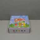 Montessori Busy Board for 1 Year Old Boy Girl, Musical Baby Toys 12-18 Months, Bilingual Learning Educational Toddlers Toys for 1-2 Year Old Birthday Gifts (Orange)