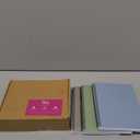 Paper Junkie 5 Pack 6x8 inch Spiral Journals - Small Notebooks Bulk with 120 Lined Pages Notebook for Work, Students, School, Writing (5 Colors Kraft Paper Covers)