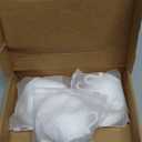 Silicone Muffin Cups for Baking, 12 Pcs Teacup Cupcake Liners, Reusable Muffin Liners, Silicone Cupcake Baking Cups, 12 Cups & 12 Saucers, White