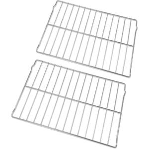 2Pcs Upgraded 304 Stainless Steel W10256908 Oven Rack Replacement for Whirlpool/Jenn-Air Maytag Kenmore Amana Range. 24" x 15.7" Replace WPW10256908 W10138079, 3195710, W10179196 Oven Wire Rack