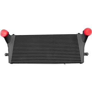 Intercooler Charge Air Cooler Compatible with 1994-2002 Dodge Ram 2500 5.9L 6-Cylinder Diesel Aluminum Black 52028724AB 52028724AC