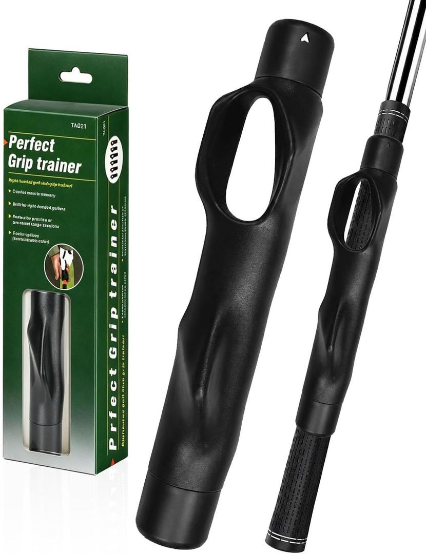 3 x Golf Grip Trainer - Professional Golf Training Aid, Universal Golf Club Grip Trainer for Left & Right Handed Golfers, Ergonomic Grip Fix Tool to Correct Swing Posture & Build Muscle Memory