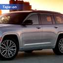 Window Visors Rain Guards for 2014-2023 Jeep Cherokee, Out-Channel Window Vent Wind Deflectors Visors Shades for 14-23 Cherokee KL