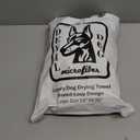 Premium Twisted Loop Drying Towels for Drying Dogs Large 24" x 35" Super Absorbent Microfiber Dog Bath Towel  Quick Dry, Soft  1200 GSM Gray for Pets, Beach, Camping & Travel