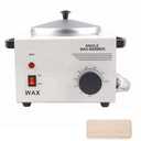 Single Pot Wax Warmer Professional Electric Wax Heater Machine Facial Skin SPA Equipment with Adjustable Temperature Set with Wood Craft Sticks50 Pcs