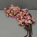 Briful Bougainvillea Artificial Flowers 5 Pack 27.5" Fake Bougainvillea Floral Stems Realistic Silk Flower Arrangements for Home Weddings Parties Table Vase Centerpiece Decor(Old Pink)