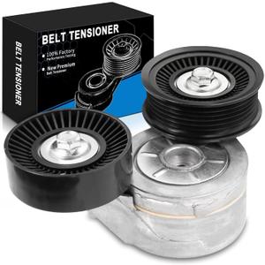 Belt Tensioner Assembly with Pulley for:-Ram 1500 Dakota for:-Jeep Grand cherokee Commander Liberty for:-Dodge Durango Nitro for:-Mitsubishi Raider for:-Chrysler Aspen 3.7L 4.7L V8 OE# 39120