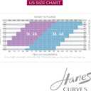 Hanes Curves Women's Pantyhose with Run Resist and X-Temp Technology, Ultra Sheer, Control Top, Sheer Toe, Plus Size (Black)