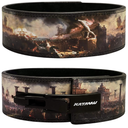 Katamu Premium Leather Lever Weightlifting Belt – Secure Steel Lever, Powerlifting Support for Deadlifts, Squats & Heavy Lifts