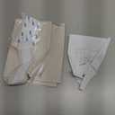 RYB HOME Door Panel Curtain, 8x36 inch, Beige, Blackout, Classroom Door, 1 Panel