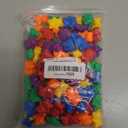 Timoo 120 Pcs Rainbow Counting Bears Math Manipulatives Color Sorting Bears Counting Bears (Green & Purple & Blue & Orange & Red & Yellow)