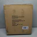 CleverMade Collapsible Wheeled Crate, 55L Capacity, 4 Double Wheels, Foldable with Lid, Black