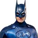 Rubies DC Batman & Robin Movie: Batman Costume for Adults, Men's XL, X-Large (Black, XL)