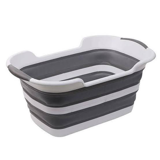 Folding Bathtub Shower For Baby Or Pet, Suitable For Toys And Laundry Basket, 23 x17