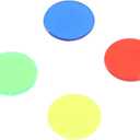 2 x Translucent Game Tokens, 100 Pieces 15mm Round Counting Chips 4 Colors for Classroom Teachers Math Educators Board Game Players Poker Enthusiasts Hands-On Learning Activities