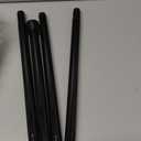 Adjustable Tension Curtain Rod 30 to 64 inches, Spring Curtain Rod for Windows Tension Rod No Drill, Spring Tension Curtain Rod for Window, Bathroom, Doorway, Black