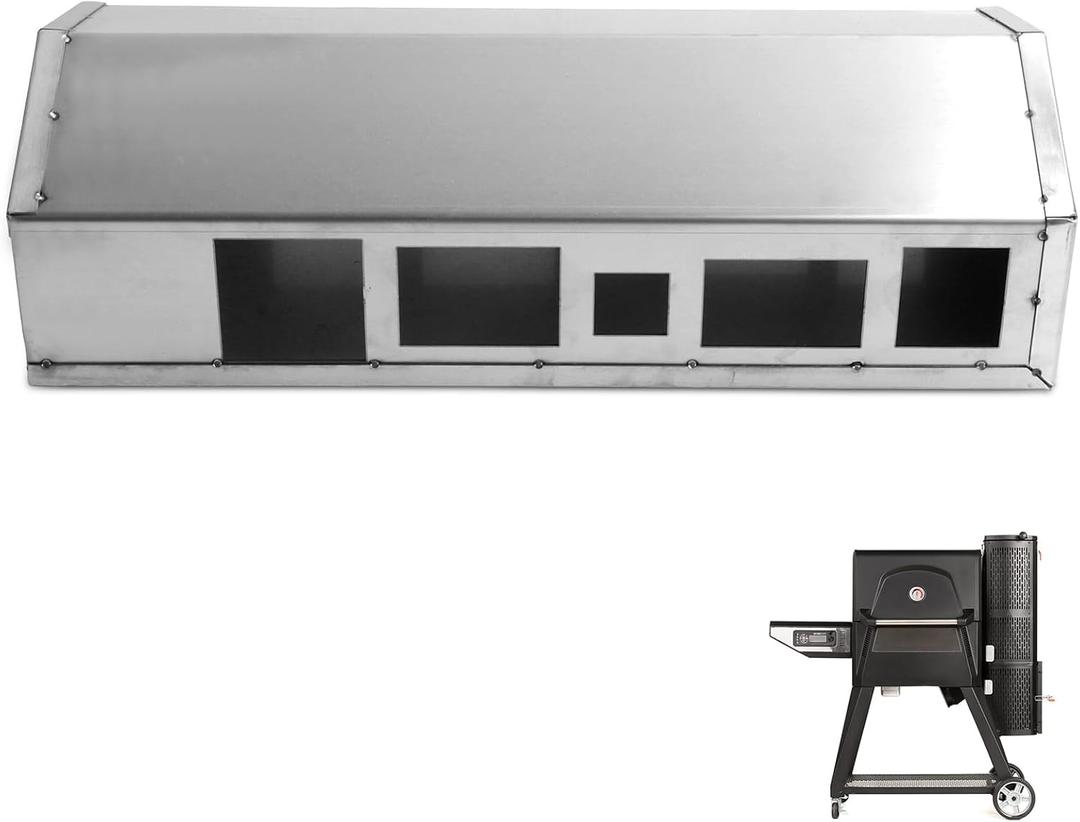 SafBbcue 9904190038 Heat Manifold for Masterbuilt Gravity Series 560 Digital Charcoal Grill Masterbuilt MB20040220 MB20041020 Grill Replacement Parts, 18" for MB 560