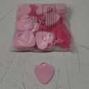 40PCS Balloon Weights Plastic Heart Shaped Balloon Pendants Wedding Birthday Party Balloons Accessories For Helium Balloon Decoration (RoseRed & Pink)